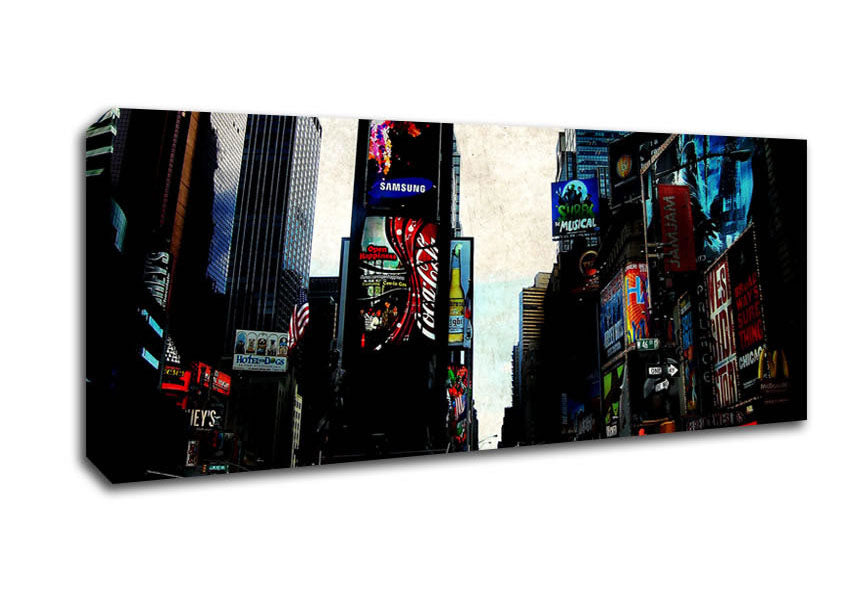 Picture of Times Square Panoramic Canvas Wall Art