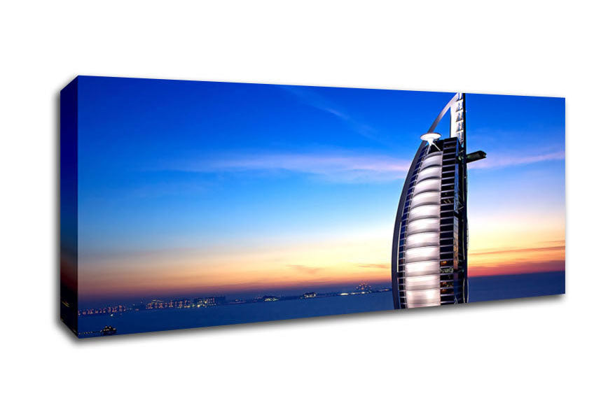 Picture of Tower Of The Arabs Panoramic Canvas Wall Art
