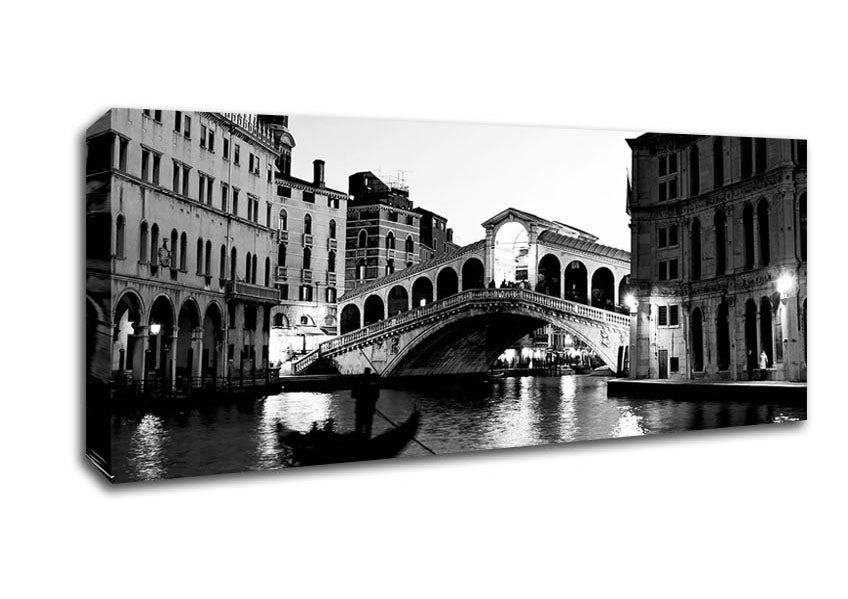 Picture of Venice Gondela Panoramic Canvas Wall Art