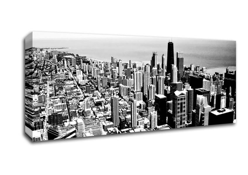 Picture of View Over Manhattan Panoramic Canvas Wall Art