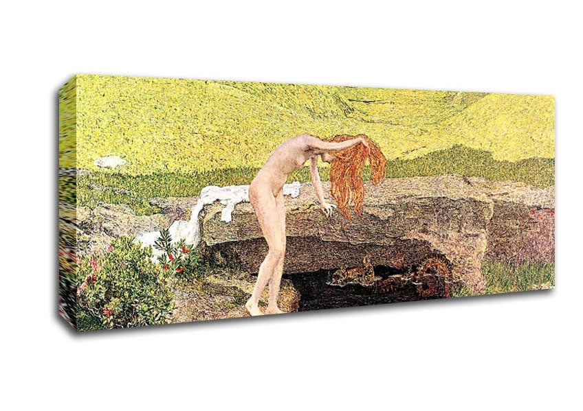 Picture of Segantini A Vanity Panoramic Canvas Wall Art