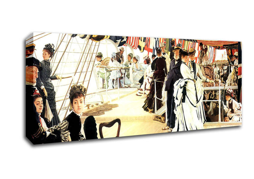 Picture of Tissot Ball Panoramic Canvas Wall Art