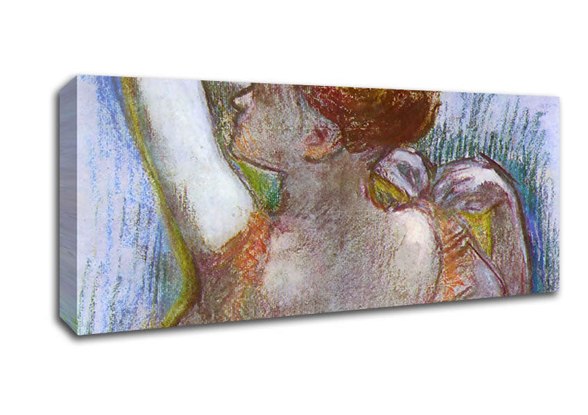 Picture of Degas Dancer 1 Panoramic Canvas Wall Art