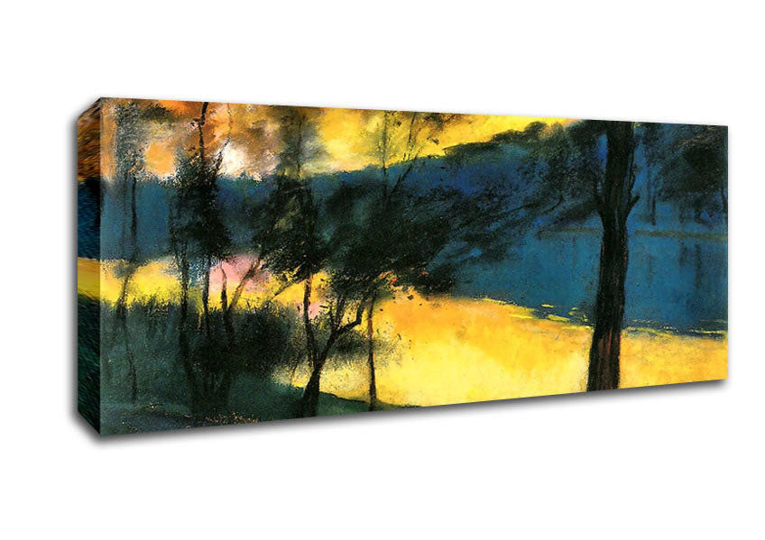Picture of Lesser Ury Landscape Panoramic Canvas Wall Art