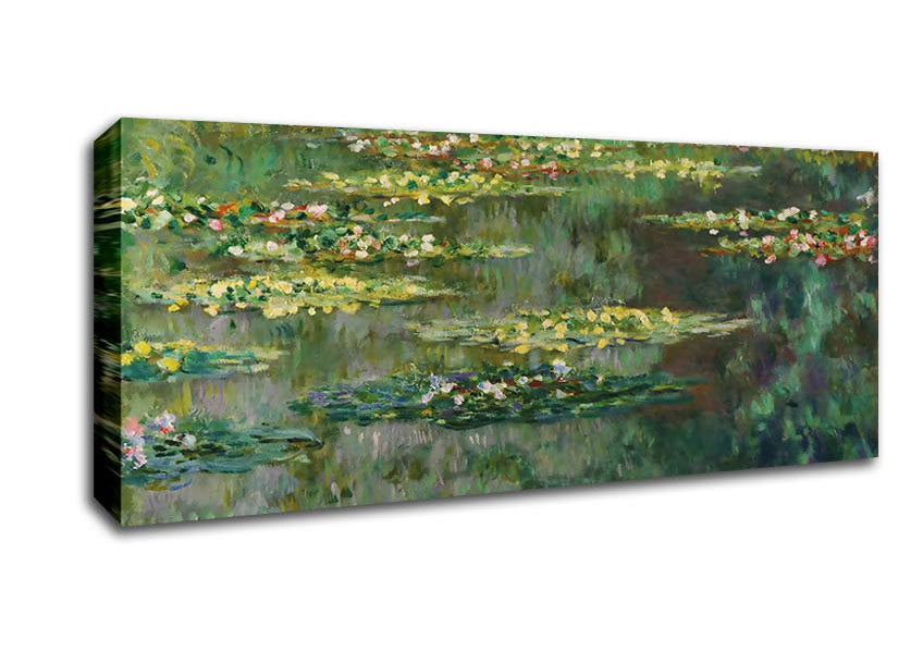 Picture of Monet Le Bassin Des Nympheas Panoramic Canvas Wall Art