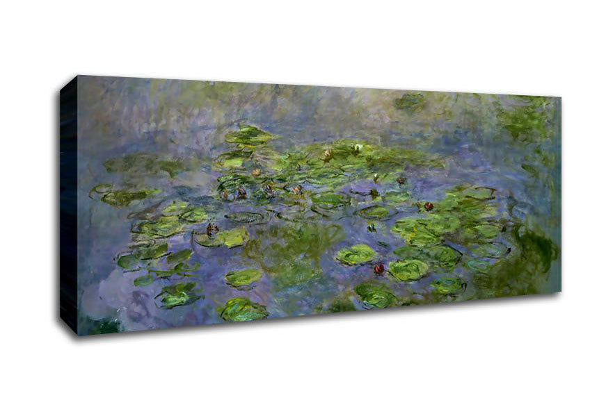 Picture of Monet Nympheas (Waterlilies) Panoramic Canvas Wall Art