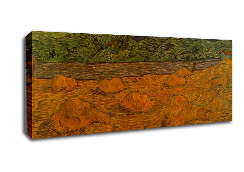 Picture of Monet Rising Moon Panoramic Canvas Wall Art