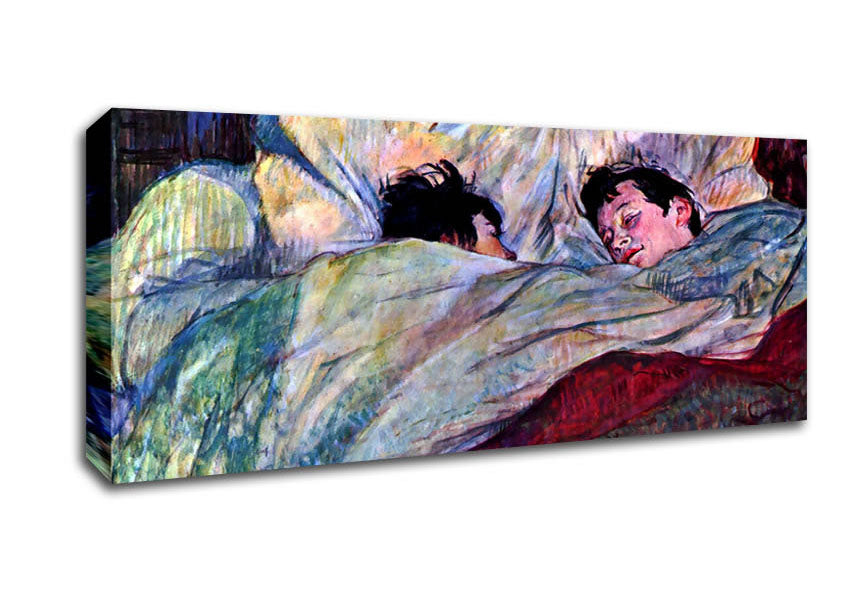 Picture of Toulouse Lautrec Sleeping Panoramic Canvas Wall Art