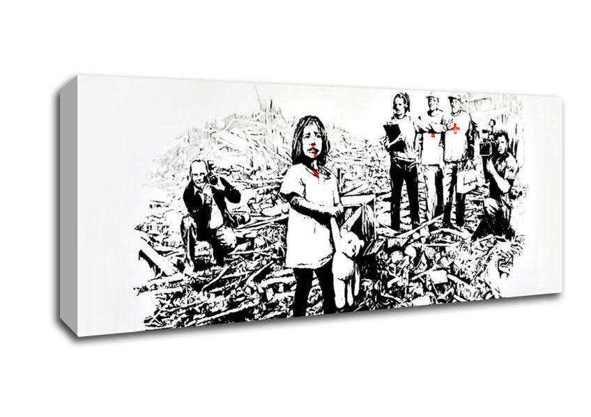 Picture of Media Hunter Panoramic Canvas Wall Art