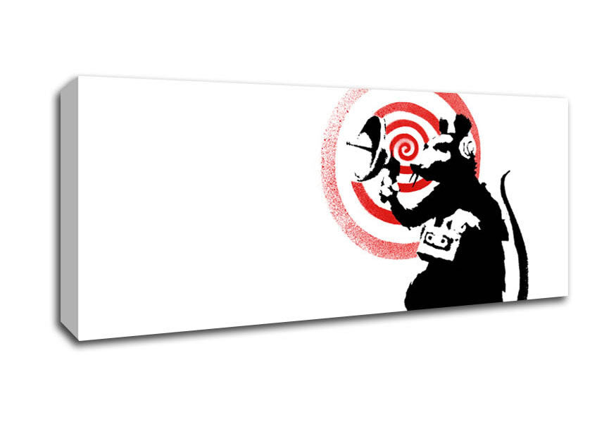 Picture of Radar Rat 1 Panoramic Canvas Wall Art