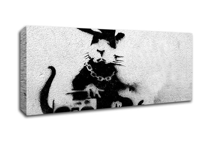 Picture of Rap Rat Panoramic Canvas Wall Art
