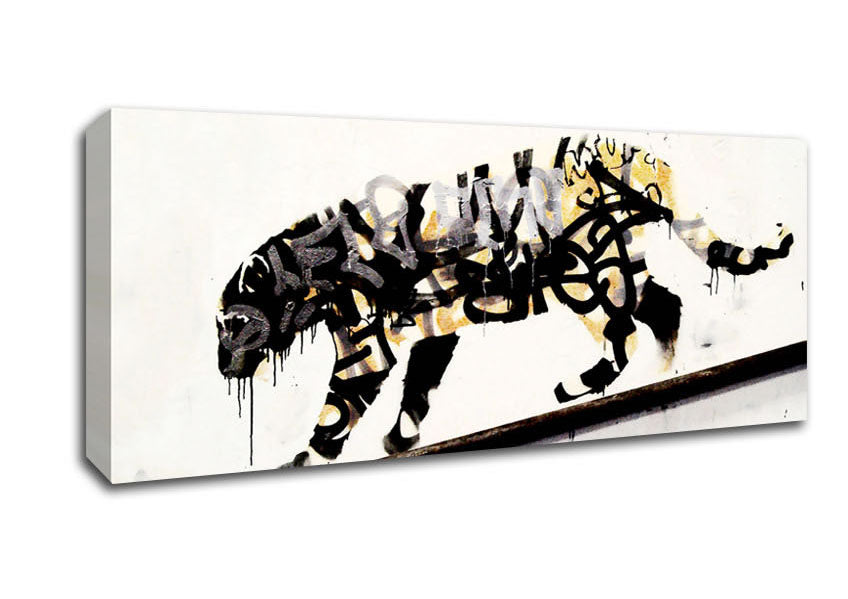 Picture of Tiger Panoramic Canvas Wall Art