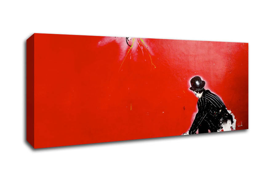 Picture of Splatter Panoramic Canvas Wall Art