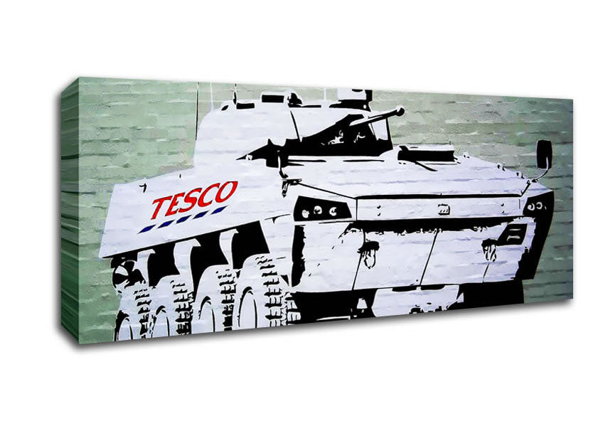 Picture of Tesco Army Panoramic Canvas Wall Art
