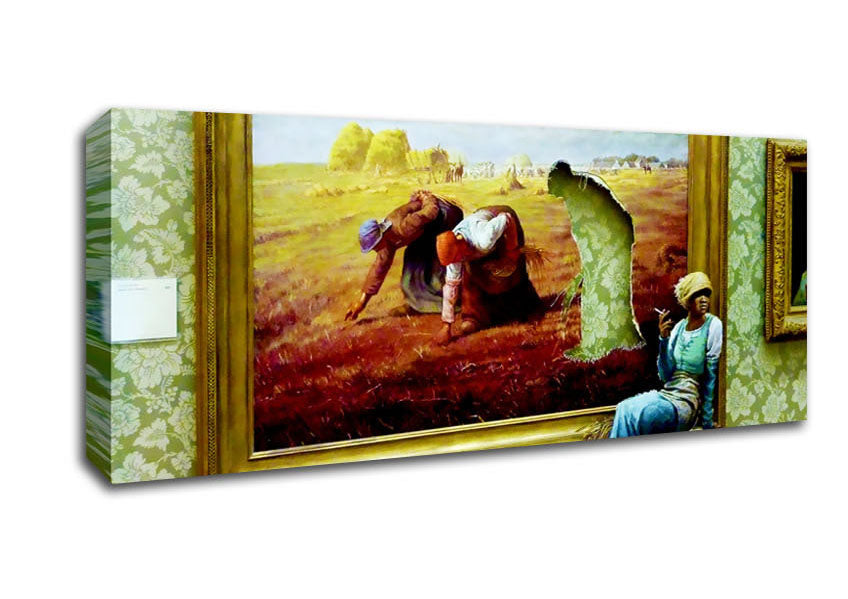 Picture of Taking A Break Panoramic Canvas Wall Art