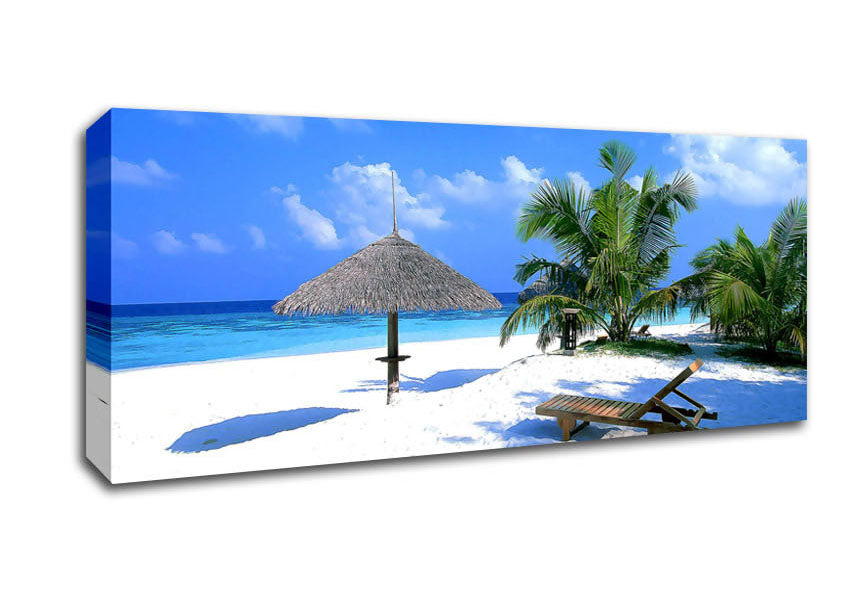 Picture of Secret Resting Place Panoramic Canvas Wall Art
