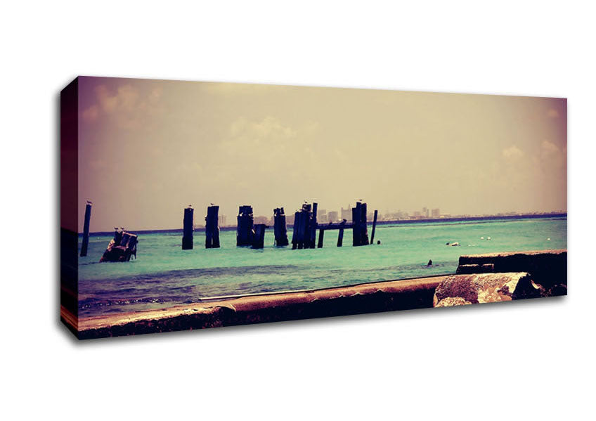 Picture of Retro Panoramic Canvas Wall Art