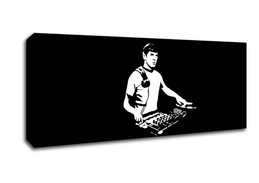 Picture of Dj Spock Panoramic Canvas Wall Art