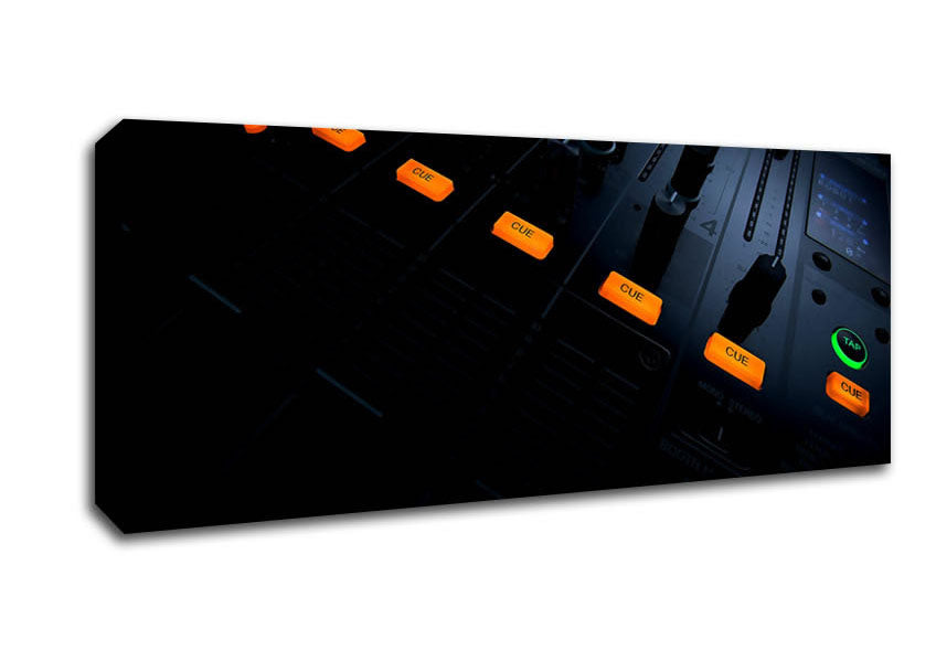 Picture of Dj Tools Panoramic Canvas Wall Art