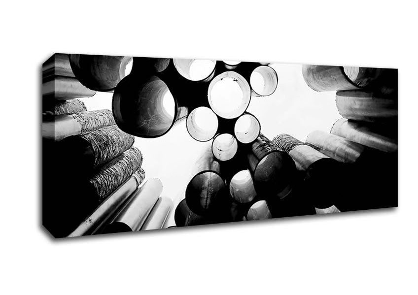 Picture of Steel Panoramic Canvas Wall Art