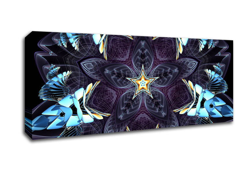 Picture of Sacred Geometry Panoramic Canvas Wall Art