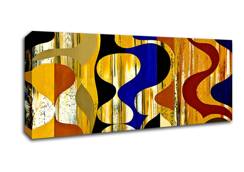 Picture of Loopy Panoramic Canvas Wall Art