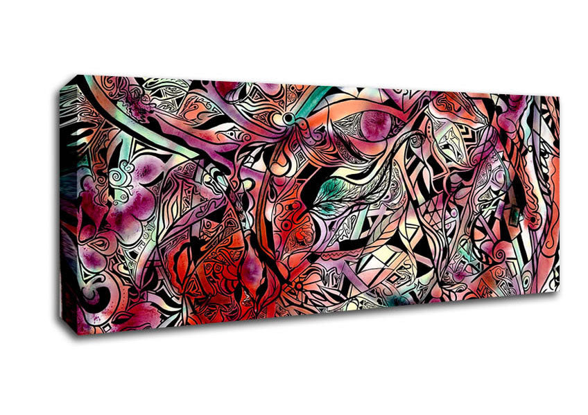 Picture of Rachael Rhianna Panoramic Canvas Wall Art