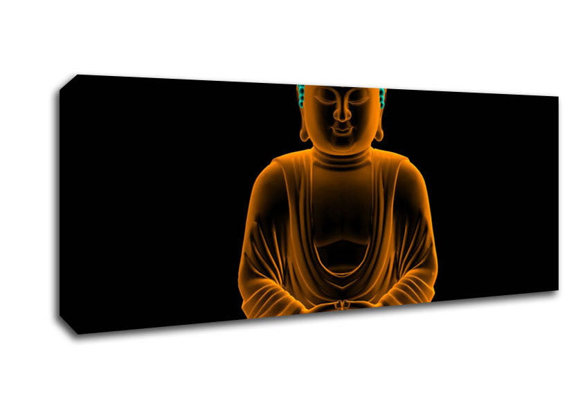 Picture of Lord Buddha Panoramic Canvas Wall Art