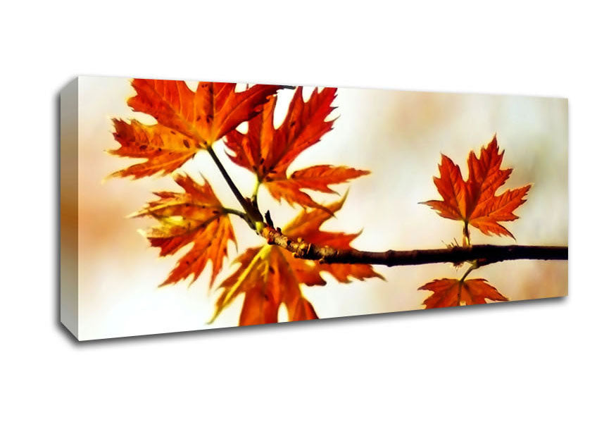 Picture of See You In Spring Panoramic Canvas Wall Art