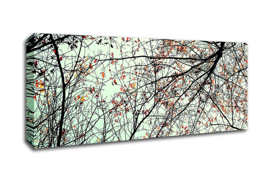 Picture of Trees In The Sky Panoramic Canvas Wall Art