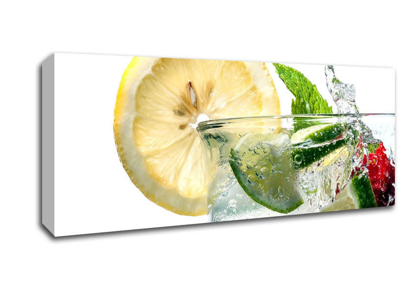 Picture of Party Drink Panoramic Canvas Wall Art