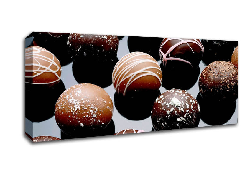 Picture of Chocolate Heaven Surprise Panoramic Canvas Wall Art