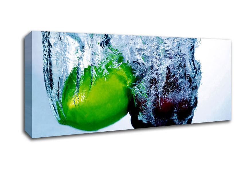 Picture of Fruit Bomb Panoramic Canvas Wall Art