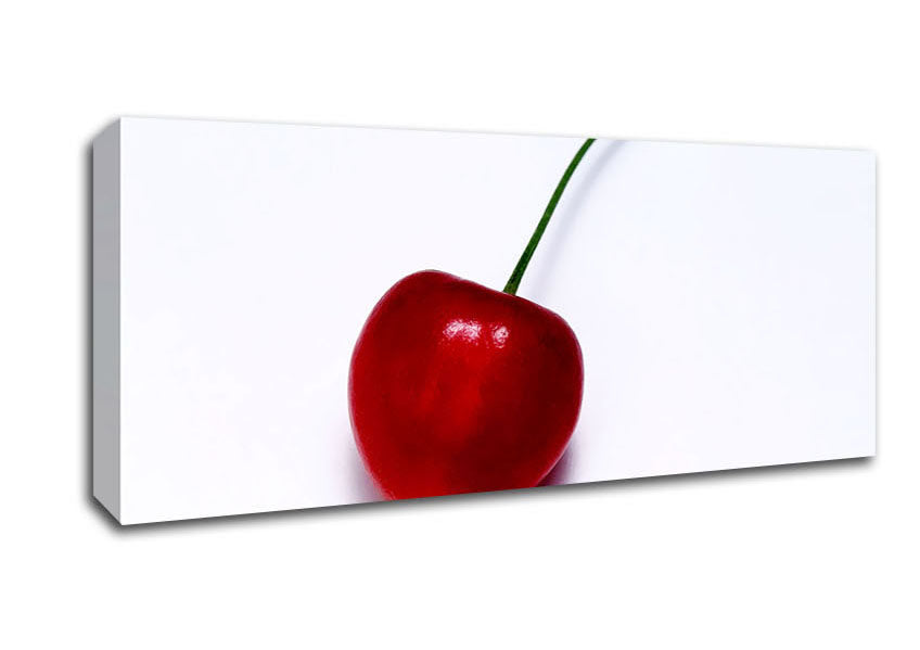 Picture of Single Cherry Panoramic Canvas Wall Art