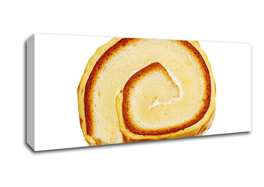 Picture of Slice Of Cake Panoramic Canvas Wall Art