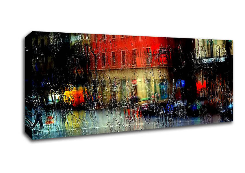 Picture of Rainy Day Panoramic Canvas Wall Art