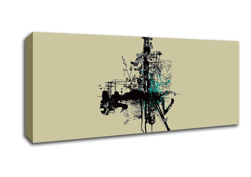 Picture of Melting Panoramic Canvas Wall Art