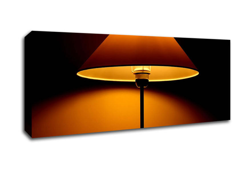 Picture of Retro Lamp Panoramic Canvas Wall Art