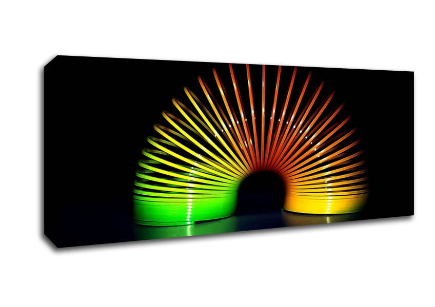 Picture of Rainbows Panoramic Canvas Wall Art