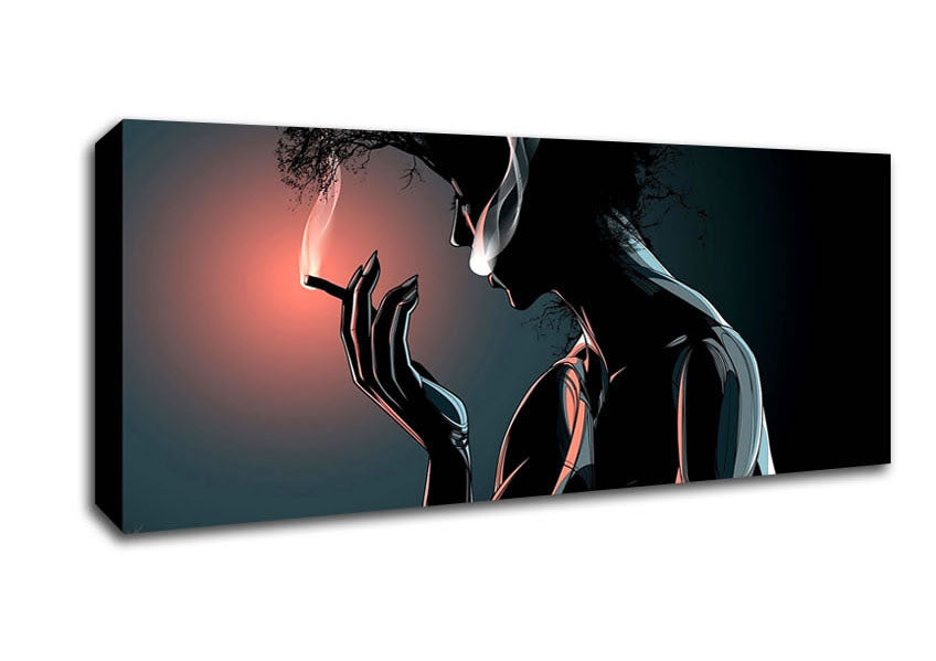 Picture of Cigarette Panoramic Canvas Wall Art