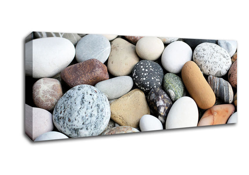 Picture of Stones Galour Panoramic Canvas Wall Art