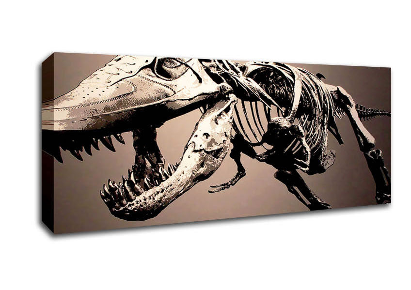 Picture of Tyrannosaurus Panoramic Canvas Wall Art