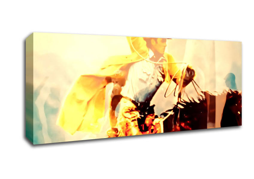 Picture of The Rise And Fall Of Richard Prince Panoramic Canvas Wall Art