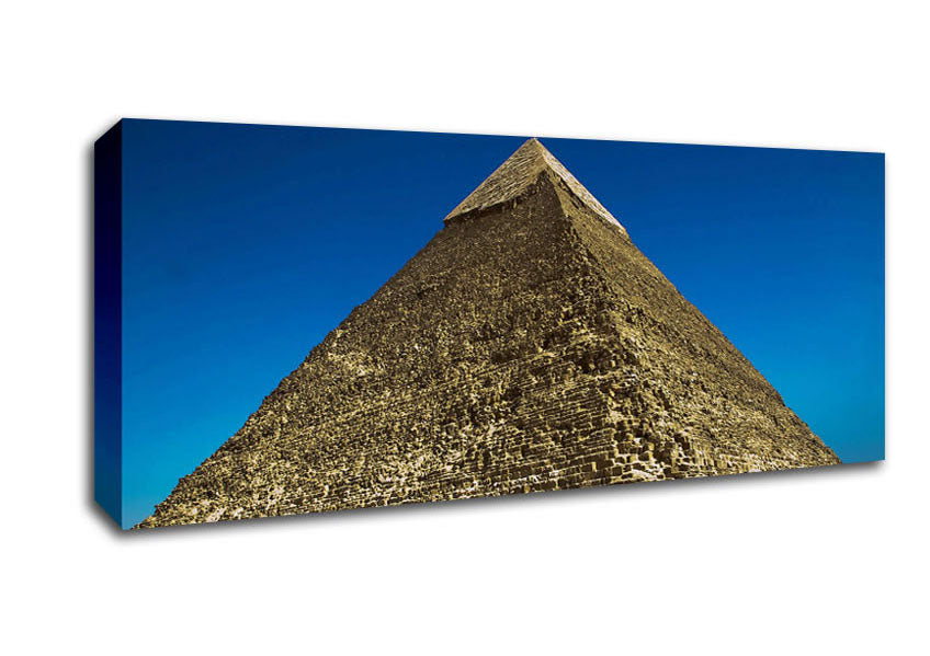 Picture of The Pyramids At Giza Egyptian Panoramic Canvas Wall Art