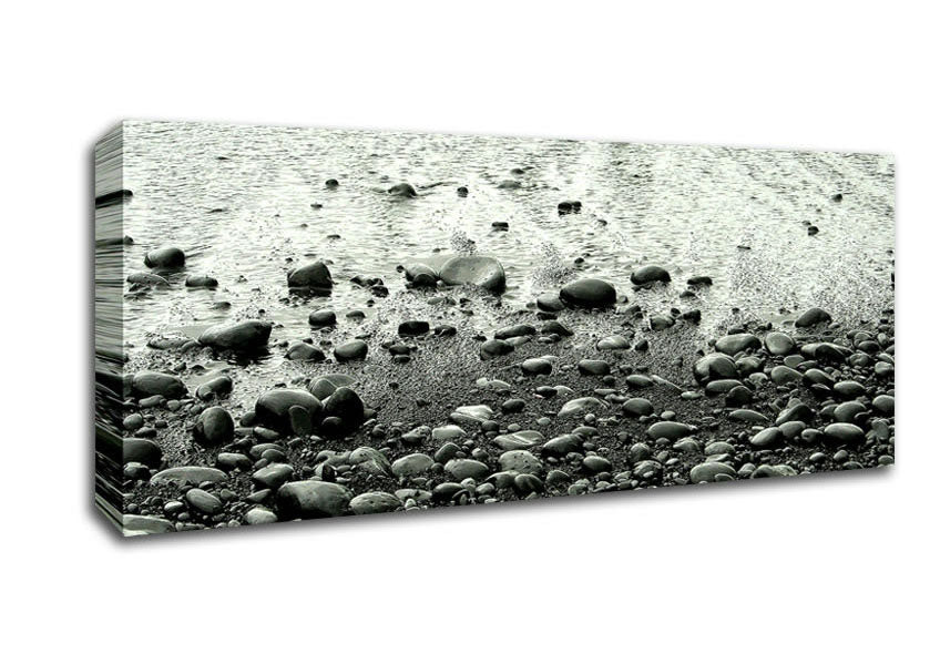 Picture of Stones 2 Panoramic Canvas Wall Art