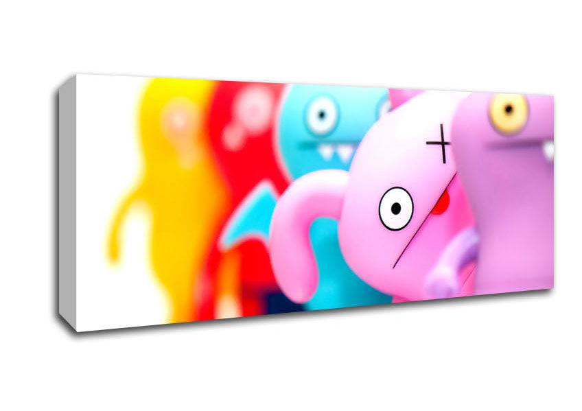 Picture of Cute And Funny Panoramic Canvas Wall Art