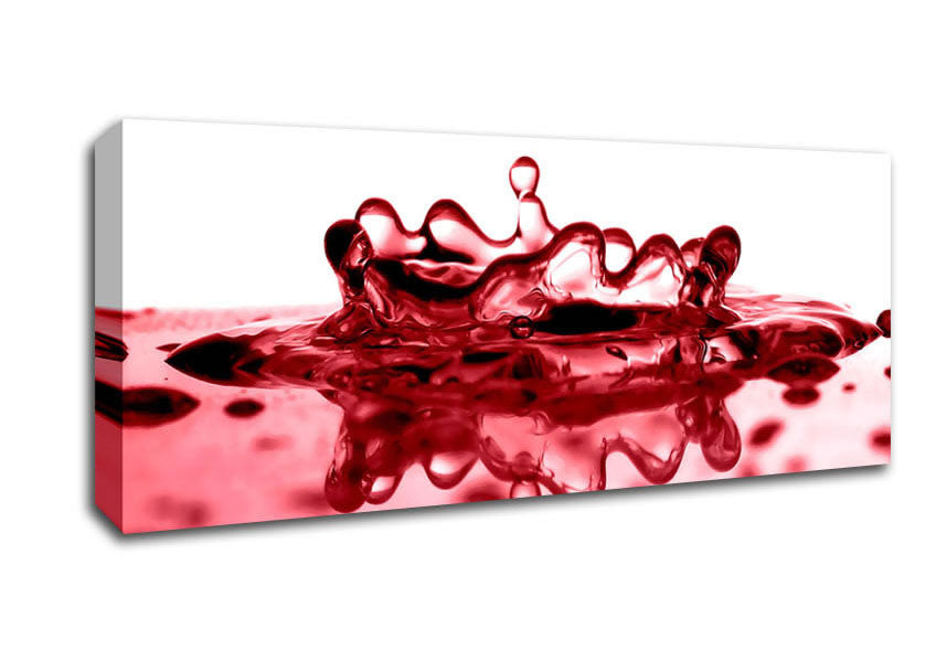 Picture of Red Juice Panoramic Canvas Wall Art