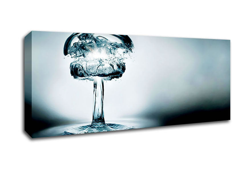 Picture of Water Bomb Panoramic Canvas Wall Art