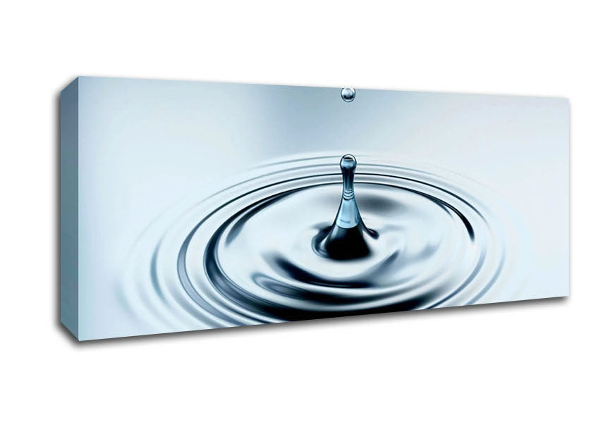 Picture of Diamond Droplet Panoramic Canvas Wall Art
