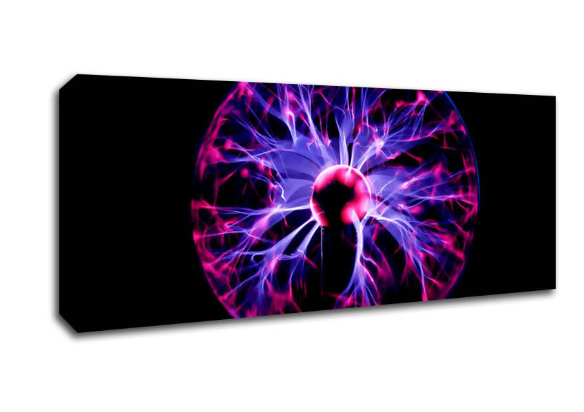 Picture of Vibrant Eye Of The Storm Panoramic Canvas Wall Art